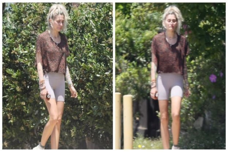 Maykl Ceksonun qızı küçədə ağlaya-ağlaya  gəzdi