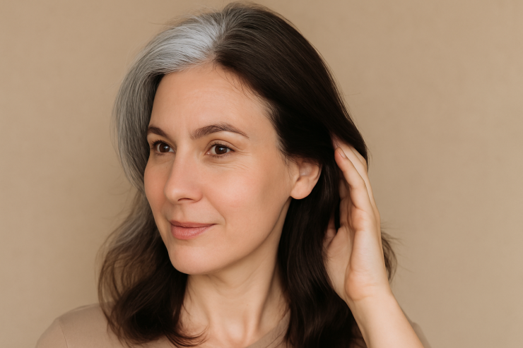 Ağ saçları 15 günə öz rənginə  qaytarır - Saç boyasına son 