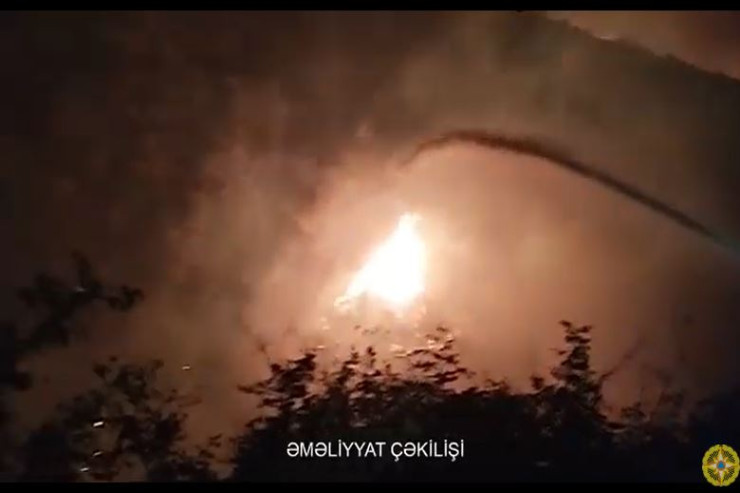 Qarabağın 5 rayonunda  YANĞIN - 620 personal, 4 helikopter işləyir - YENİLƏNİB 