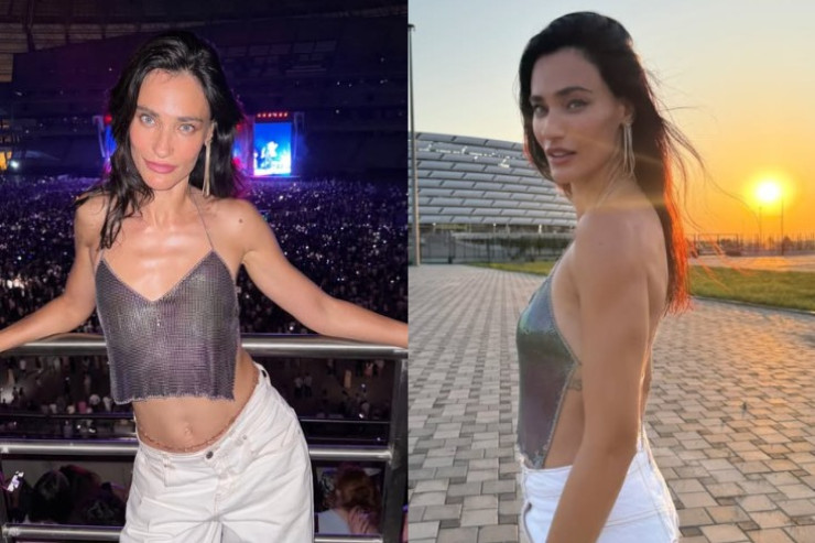 Tanınmış aktrisa Castin Timberleykə görə Bakıya gəldi 