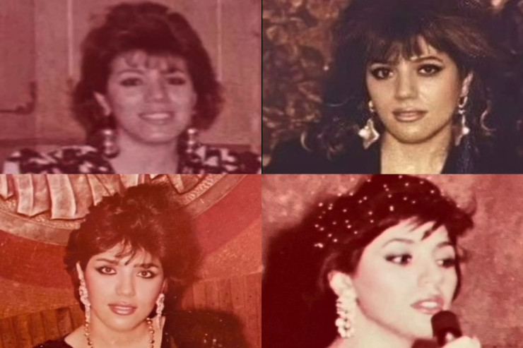 Brilliant Dadaşova arxiv görüntülərini yaydı - VİDEO 