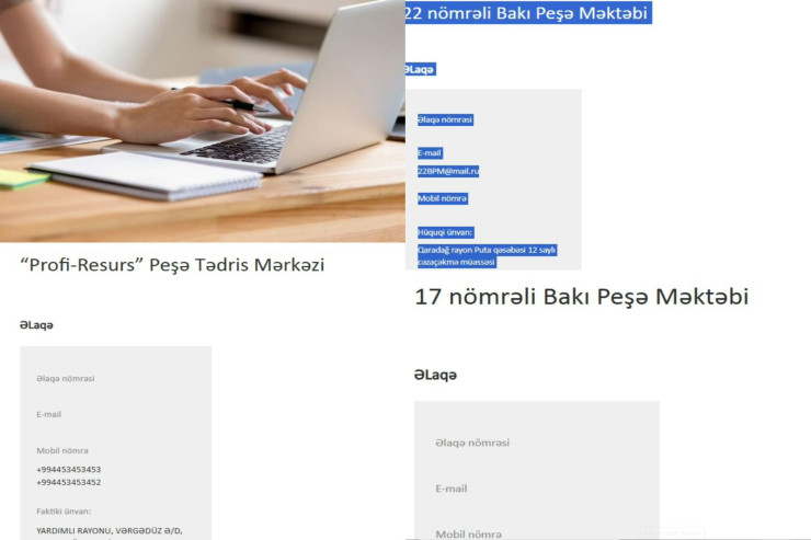 Peşə məktəblərindəki boşluqlar:  Bəlli olmayan ünvan, qaranlıq ixtisas seçimi və...