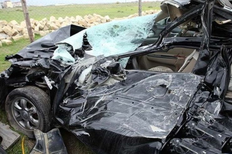 Şabranda AĞIR QƏZA:  1 nəfər öldü, 3 nəfər yaralandı