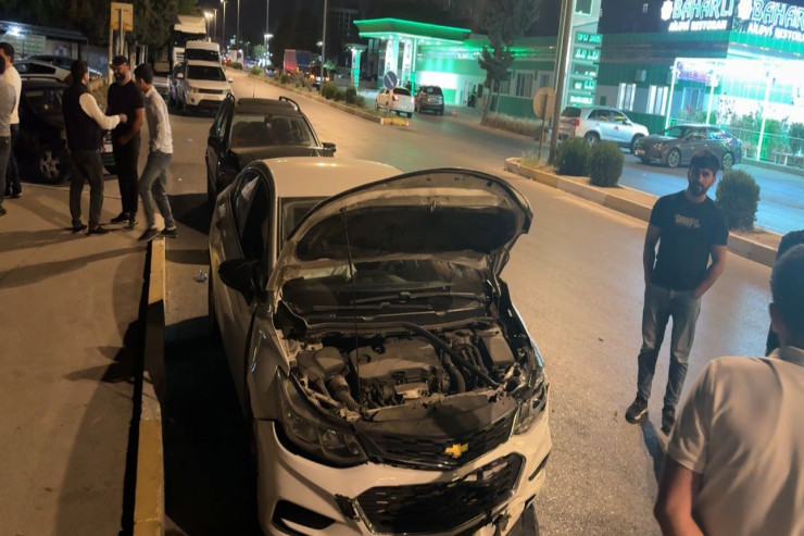 Sumqayıtda 3 maşın TOQQUŞDU:  yaralılar var