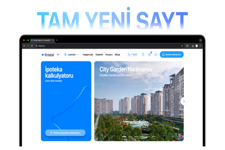 Kristal.az – Seç, müqayisə et, hesabla və qərar ver! - VİDEO 