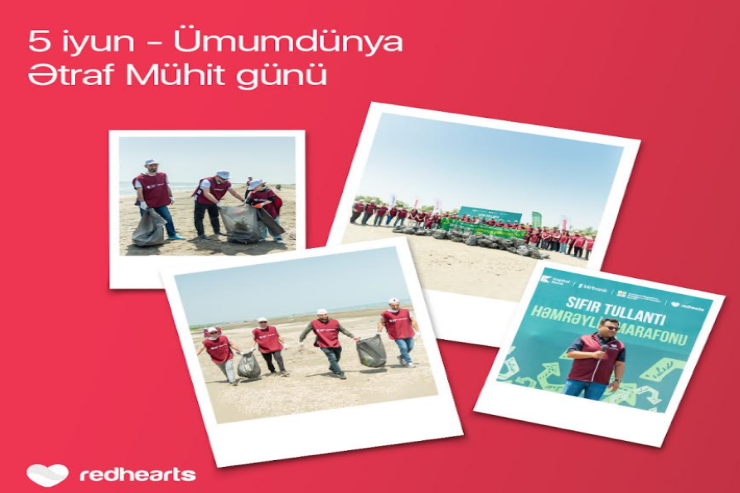 Növbəti “Sıfır Tullantı” həmrəylik marafonu 5 İyun – Ümumdünya Ətraf Mühit Gününə həsr olunub