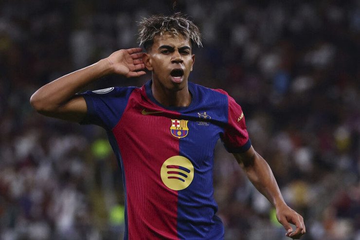 Lamin Yamal 112 il əvvəlki  rekordu təkrarladı