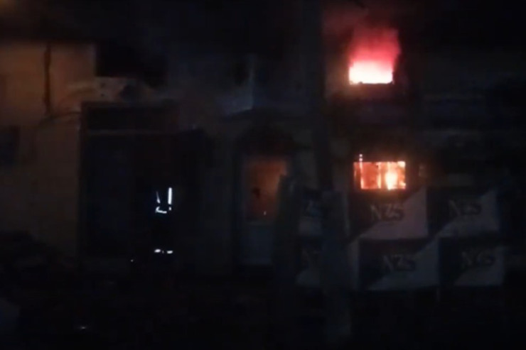 “Sabunçu bazarı”nda yanğın-VİDEO 