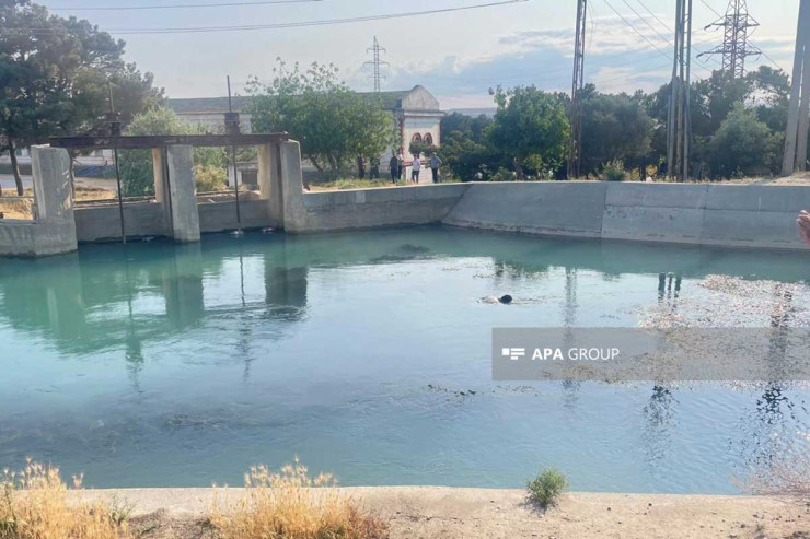 İtkin düşən kişinin meyiti  kanaldan tapıldı-VİDEO 