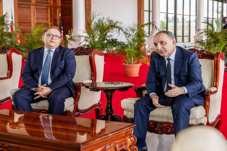 Kamran Əliyev Keniyaya getdi