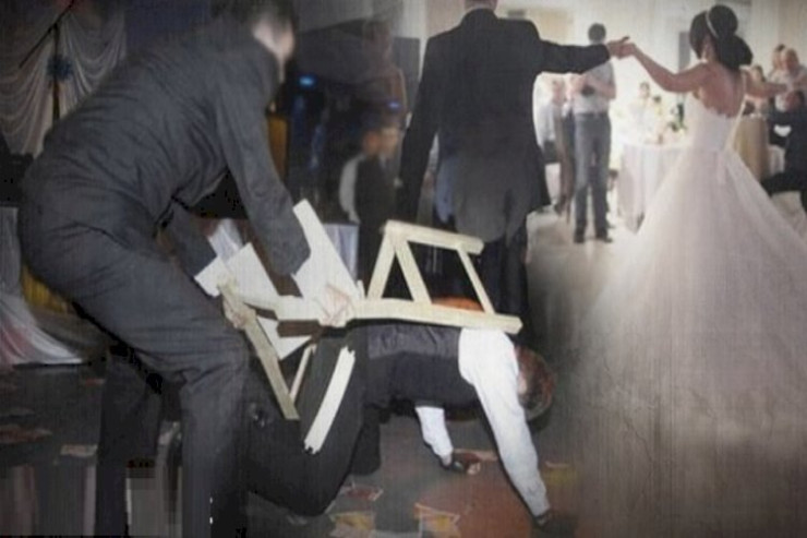 Gəlinin qohumları toyda rəqs edən bəyi döyüb öldürdülər 