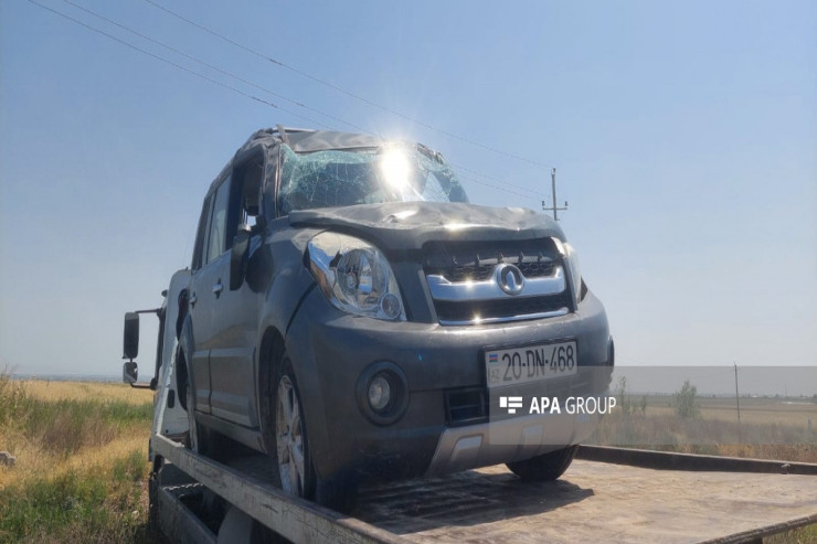 Şəmkirdə müəllimlərin maşını aşdı, ölən var 