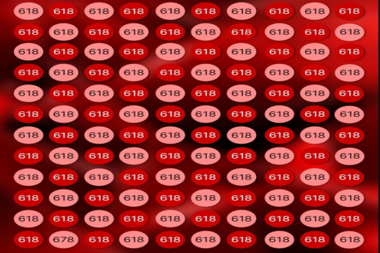 678 rəqəmi haradadır?  Tapmaq üçün 7 saniyəniz var 