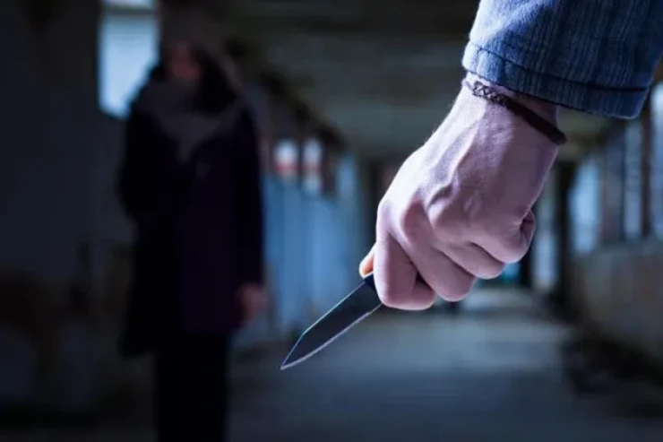 Oğul anasının başını kəsdi 