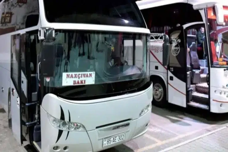 Bakı-Naxçıvan-Bakı avtobus reysləri fəaliyyətini dayandırdı 