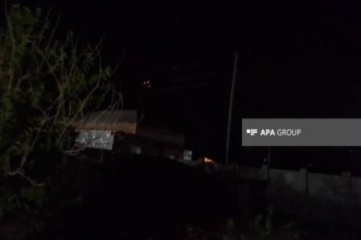 İsrail və İranın bir-birinə atdığı raketlər Naxçıvandan görünür -VİDEO 