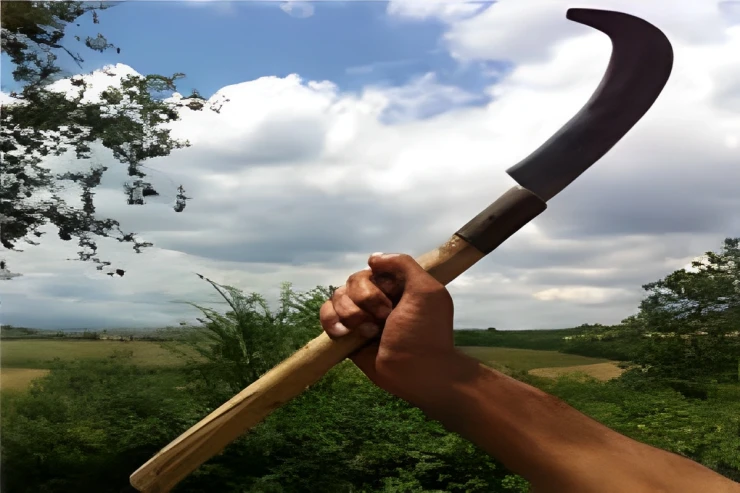 Qəbələdə DƏHŞƏT:   həmkəndlisini dəhrə ilə öldürdü 