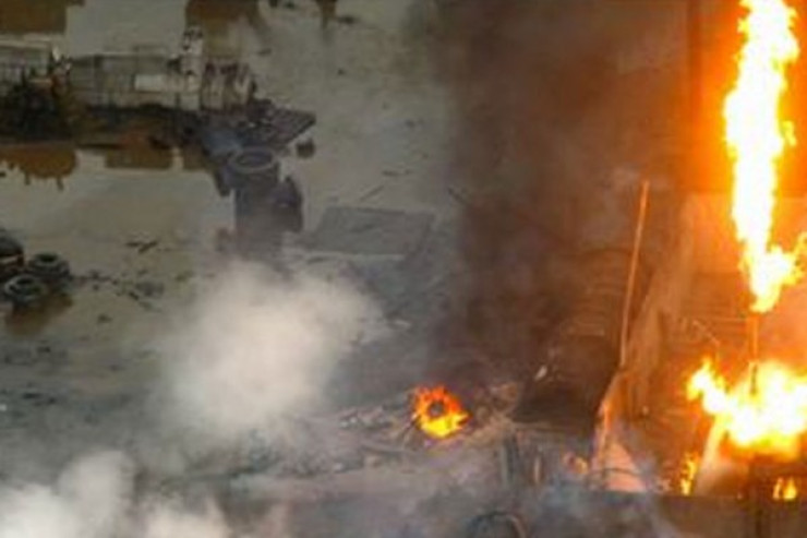 Gəncədə hamamda  PARTLAYIŞ: qadın yandı 