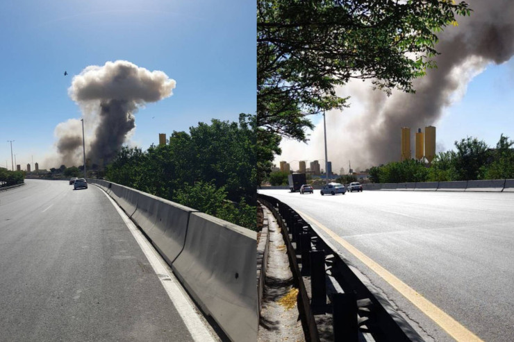 İsrail İranın Daxili Təhlükəsizlik Qərargahını MƏHV ETDİ 