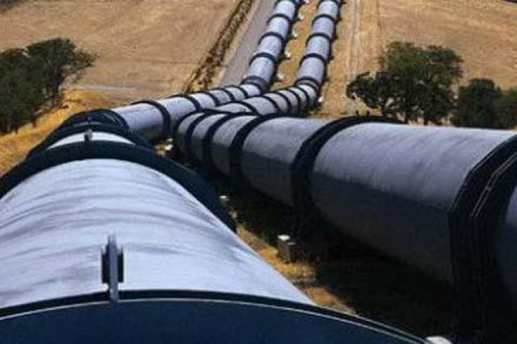 Oğuz-Qəbələ-Bakı su kəmərindəki qəza  aradan qaldırıldı