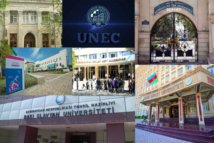 Azərbaycanın 6 universiteti TOP 1000 SIRASINDA 