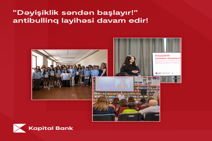 18 nömrəli tam orta məktəbdə bullinqə qarşı maarifləndirmə sessiyaları keçirildi