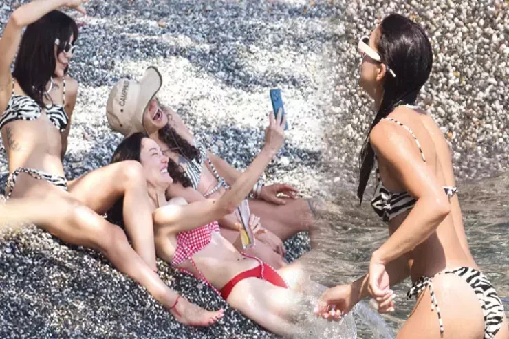 Məşhur serialın ulduzları Bodrumda: Cəzbedici GÖRÜNTÜLƏR 