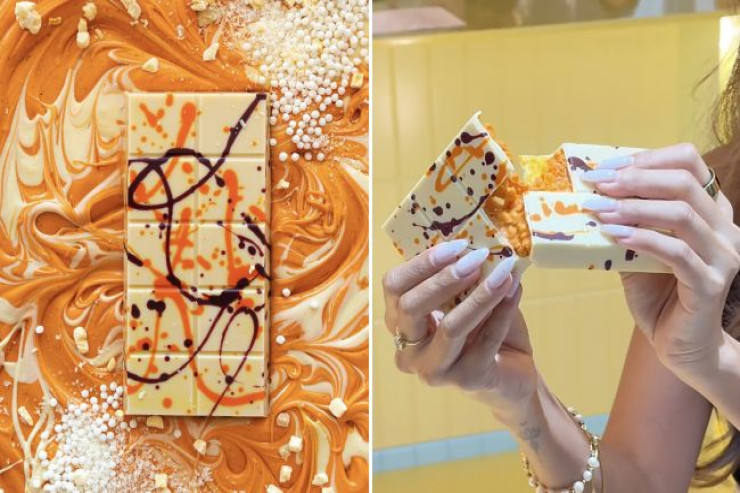 Dubaydan ağzınızda sözün əsl mənasında partlayan  yeni şokolad