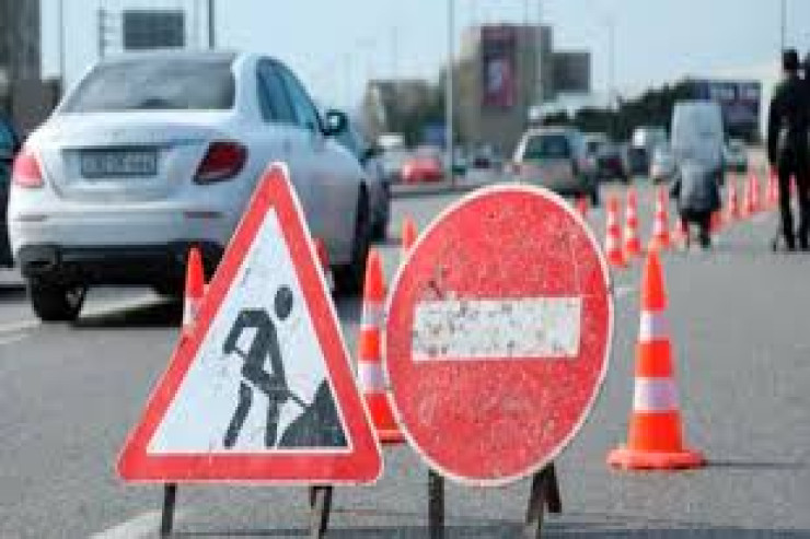 Bakıda 6 yolda hərəkət məhdudlaşır 