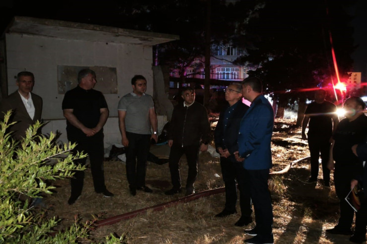 Eldar Əzizov, nazir müavini və ARKA-nın direktoru HADİSƏ YERİNDƏ 