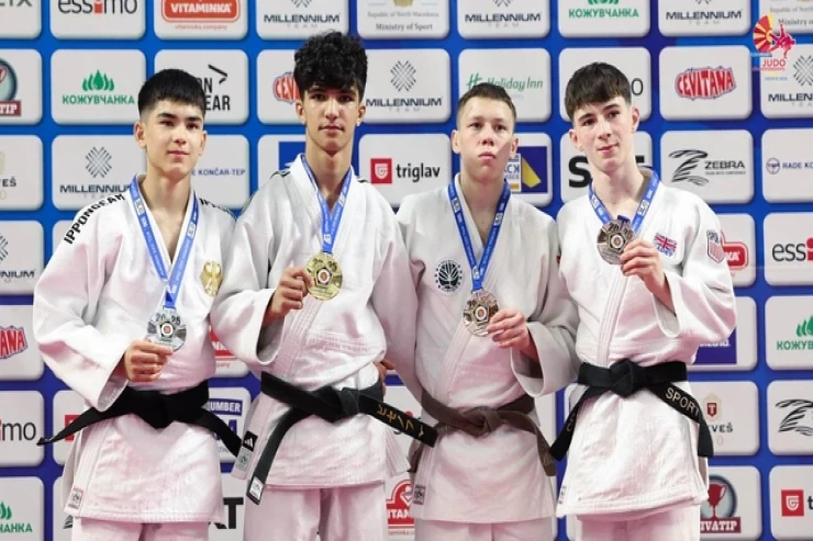 Cüdoçularımız Avropa çempionatında bir günə 6 medal  qazandı