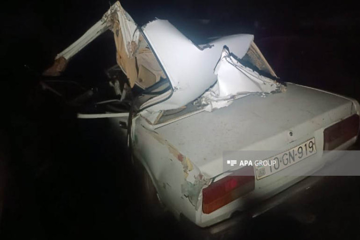 Tovuzda ağır qəza - "07"nin gənc sürücüsü öldü 