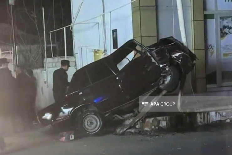 Tərtərdə iki "Jiquli" toqquşdu, 1 ölü 2 yaralı 