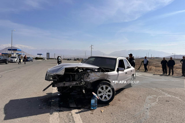 Culfada AĞIR QƏZA,  3 nəfər yaralandı -FOTOLENT 
