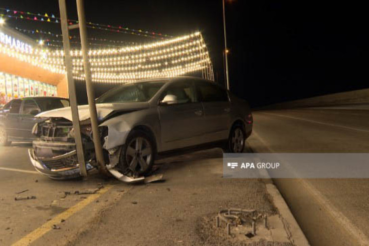Sabunçuda ağır qəza, bir nəfər...