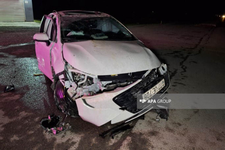 Zaqatala sakinləri Ucarda qəzaya düşdü: 4 yaralı 