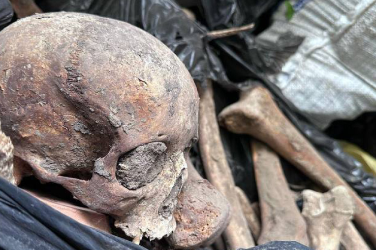 Paytaxtda tonlarla   insan qalıqları tapıldı - VİDEO 