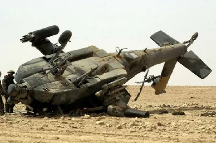 Çində helikopter faciəsi:  10 metrlik yüksəklikdən yerə çırpıldı