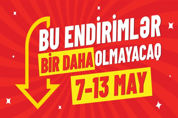 “BU ENDİRİMLƏR BİR DAHA OLMAYACAQ”: Tam 7 gün hər kəs Tamstore-dən danışacaq