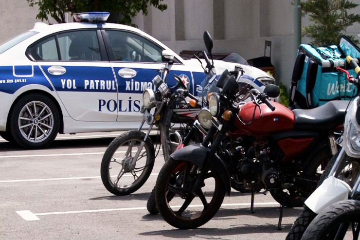 Sumqayıtda mopedlərə qarşı REYD 