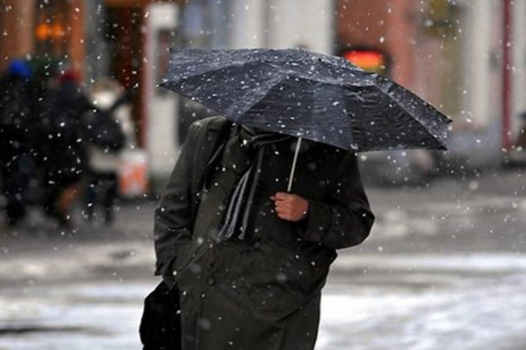 Leysan, dolu, sulu qar  - Sabahın HAVASI