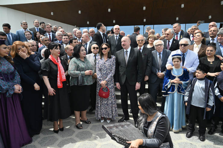 Prezident Ağdamdan səmimi görüntülər  paylaşdı