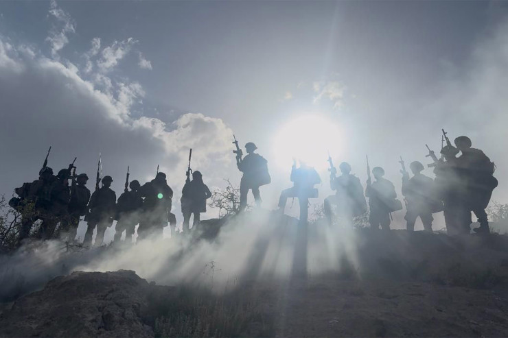 Azərbaycan və Türkiyə hərbçiləri Naxçıvanda təlimdə