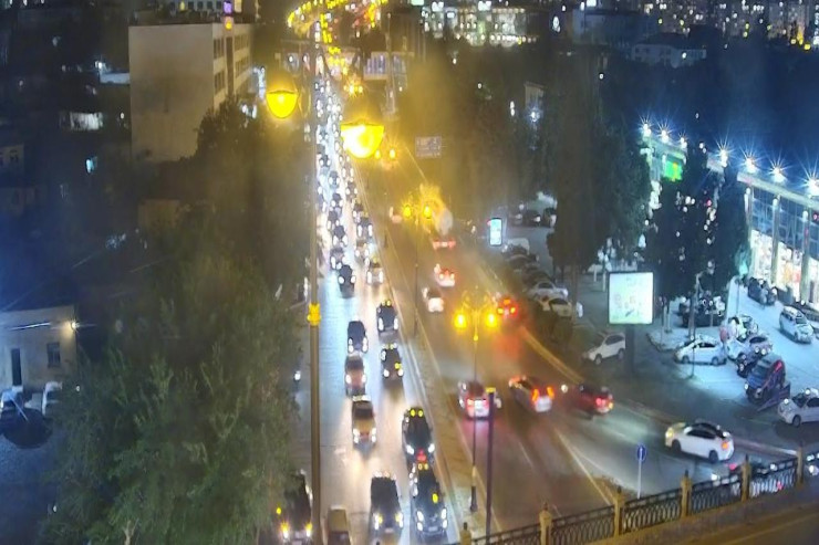 Bakının bu yollarında tıxac var  - SİYAHI 