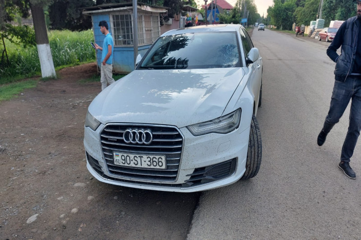 Lənkəranda "Audi"nin vurduğu qadın  öldü -VİDEO 