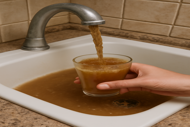 İçməli su yox, toz-torpaq gəlir - Vətəndaşlar bu halda nə etməli? 