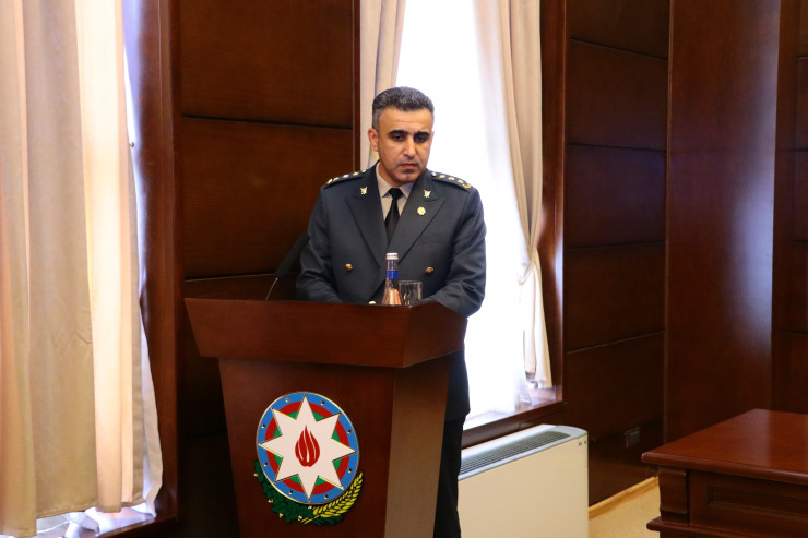 Kamran Əliyev yeni hərbi prokuroru kollektivə təqdim etdi