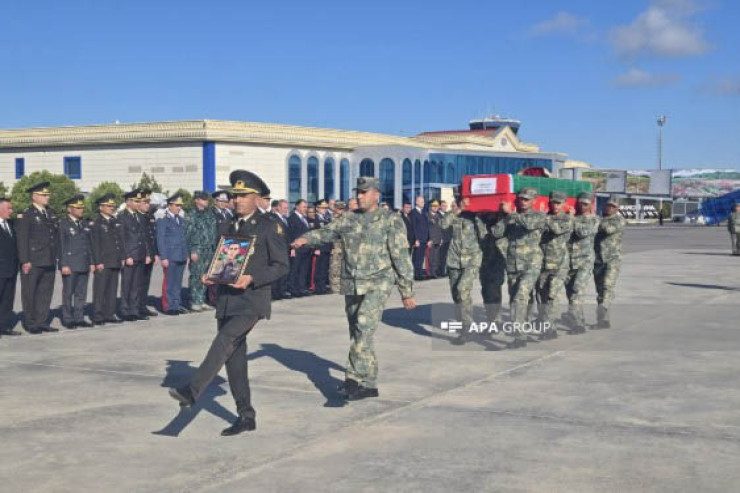 Şəhid Muxtar Məmmədovun nəşi Naxçıvana gətirildi 