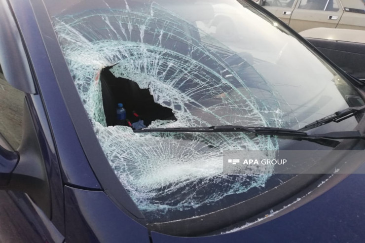 "Mercedes" at arabasına dəyib  yük maşını ilə TOQQUŞDU: Ölən var 