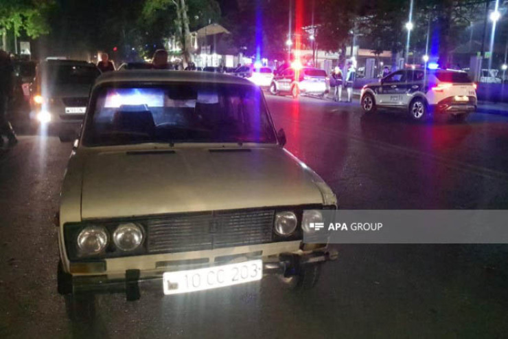 Göyçayda maşın piyadanın üstündən keçdi   -FOTOLENT  -YENİLƏNİB 